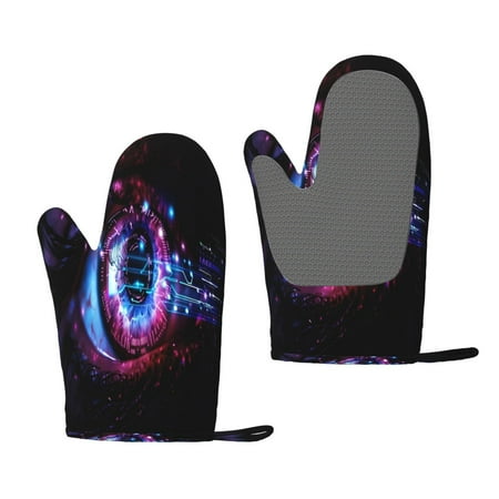 

Lafuoo v Pattern Silicone Anti-Scalding Gloves Hanging Rope Gloves are Suitable for Kitchen Utensils for Kitchen Baking Cooking Outdoor Barbecue