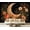 Color 1, variant on Wall Mural Peel and Stick Sun Moon Celestial Vintage Gothic Mystical Crescent Floral Plant Dark Self-Adhesive Wallpaper Removable Wall Decal Wall Sticker Home Decor for Living Room Bedroom 100"x144"