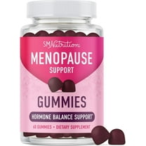 Menopause Support Gummies for Hormone Balance | Hot Flashes, Night Sweats & Bloating Support | 60 Ct