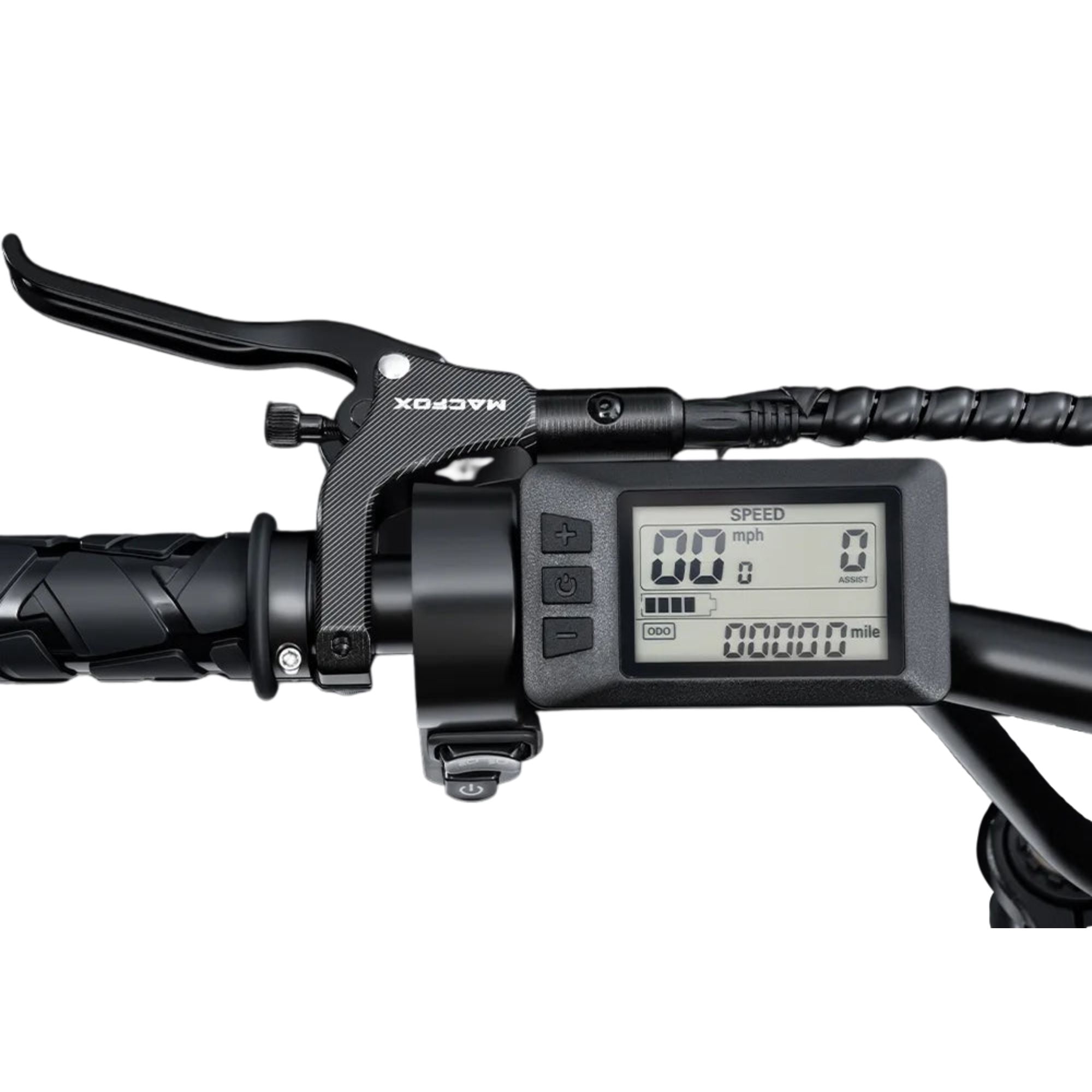 Macfox X7 Fat Tire Electric Bike | 500W Motor, 25MPH, Long Range, Dual Battery Compatible