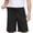 Black, variant on Men's & Big Men's Stretch Shorts with Active Waistband,9" Inseam,4 Pockets,Sizes 30-42