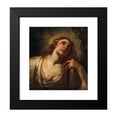 thumbnail image 2 of Gioacchino Assereto 12x13 Black Modern Framed Museum Art Print Titled - The Penitent Mary Magdalene, 2 of 5