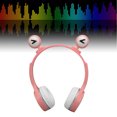 thumbnail image 4 of Auriculares Bluetooth Para Niños, Cómodos Auriculares Para Niños, Multifunción, Plegables, Sonido Estéreo HiFi, Dibujos Animados Ajustables Con Micrófono, Luz LED Para La, 4 of 8