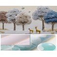 thumbnail image 4 of 3D Wallpaper Artisan Elk Relief SKU# WAL0282, 4 of 11