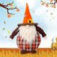 thumbnail image 2 of Populares Thanksgiving Decorations Farm Style Festival Standing Decorations Halloween Dwarf Faceless Doll, 2 of 5