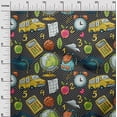 thumbnail image 3 of oneOone Cotton Poplin Black Fabric Kids Sewing Material Print Fabric By The Yard 42 Inch Wide, 3 of 4