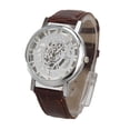thumbnail image 1 of Organizadores hombres de cuarzo de acero inoxidable de lujo militar deportivo de cuero banda de reloj de pulsera Dial L elección de regalos Comprar 2 Barco 3, 1 of 2