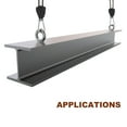 thumbnail image 5 of Uxcell 2 pieces 1/4" (6mm) Ratchet Rope Hanger Metal Gears 7.9ft (2.4meter) Tie Down Strap, 5 of 5