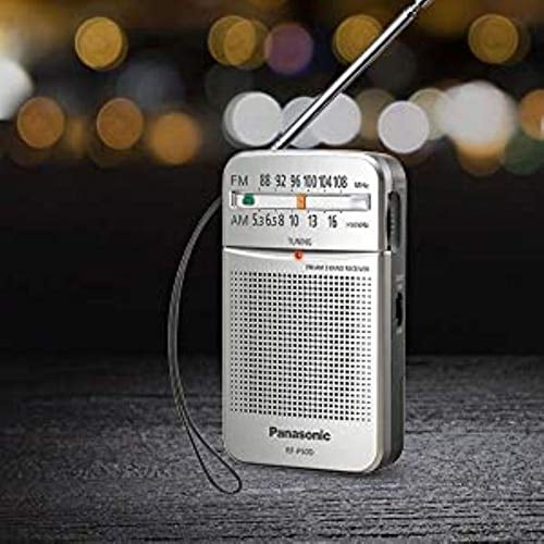 Panasonic RF-P50d Radio Pocket AM/FM Plata RF-P50D
