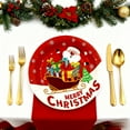thumbnail image 4 of ToyKingdee Christmas Theme Disposable Paper Plate Tableware, Holiday Party Table Layout Supplies, 4 of 6