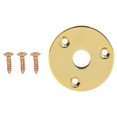 thumbnail image 2 of Guitar Jack Socket Plate, Secure Connection And Enhanced Sound Quality, Suitable For Electric Guitars, Basses, Ukulele, Banjo, Mandolin, 2 of 8