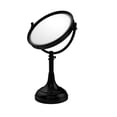 thumbnail image 2 of Height Adjustable 8-in Vanity Top Make-Up Mirror 3X Magnification in Polished Nickel, 2 of 5