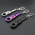 thumbnail image 3 of LmnLft 10mm Ratcheting Wrench Keychain, Portable Ratchet Wrench Keychain Key Ring, Flex Head Mini Hardware Tool, Heavy Duty Wrench Key Ring for Mechanic Gift, 3 of 9