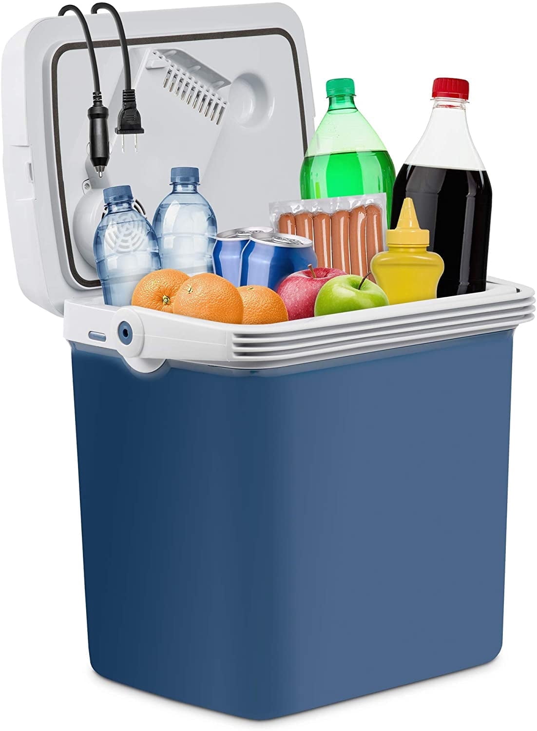 IVATION 27 Qt Portable Soft-Sided Cooler with Insulating Temperature Control for Food, Drinks, Bottles, Containers
