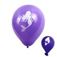 thumbnail image 2 of TEHAUX Girls Birthday Decorations 11Pcs Mermaid Latex Balloons Banner Set Assorted Color Theme Party Decor, 2 of 8