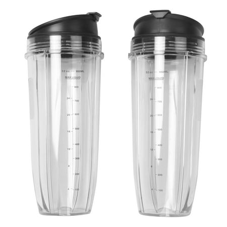 

32-Ounce Cup with Sealed Lid Ninja and Accessories for Auto-IQ 1000W and Dual Blender