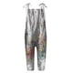 thumbnail image 5 of Mono informal con hombros descubiertos para mujer, mono con tirantes estampados, pantalón de pierna ancha Fridja alkflakhf36247, 5 of 5
