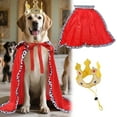 thumbnail image 1 of Pet Halloween Cloak Adorable Funny Dress Up Outfit For Small Medium Large Dogs Cats Party Wear, 1 of 5