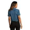 thumbnail image 2 of Port Authority Ladies Short Sleeve SuperPro React  Twill Shirt. LW809, 2 of 4
