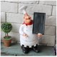 thumbnail image 5 of Kiaotime 98915Hb Figuras de Chef Italiano Decoración de Cocina con Pizarra de Chef Encimera Figura de Chef Coleccionable Estatua de decoración de Chef de Cocina, 5 of 5