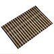 thumbnail image 1 of Tea Placemat Slat Bamboo Hand Knitting Heat Insulation Tablemat Slat Tea Set Mat for Home, 1 of 4