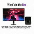 thumbnail image 7 of Sony INZONE M10S OLED QHD 1440p 27-Inch Gaming Monitor with DisplayPort 2.1 Cable Input (Black) Bundle with Sony INZONE Buds Truly Wireless Noise Canceling Gaming Earbuds (Black) (2 Items), 7 of 7