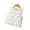 White, variant on LYMAYTER Kids Baby Boys Girls Cotton Vest Toddler Fall Winter V-Neck Warm Waistcoat Girls Solid Color Sleeveless Jacket for 9M-6 T