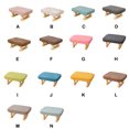 thumbnail image 2 of Small Stool Detachable Washable Replacement Rectangular Bench Replacing Nonslip Heavy Duty Breathable Living Room Chair Shoe Bench Type 1 Green, 2 of 9
