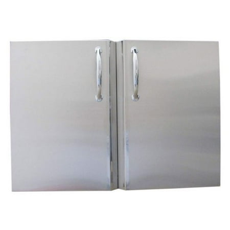 Sunstone Grills Premium Double Access Door with Shelves