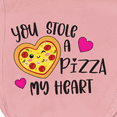 thumbnail image 3 of Inktastic Valentine's Day You Stole a Pizza of My Heart Baby Burp Cloth, 3 of 3
