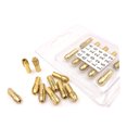 thumbnail image 3 of FUTUREORYY 20Pcs Golden Brass Collet for Rotary Tool High Durability Compatible with Pin Vises and Tools, 3 of 8
