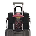 thumbnail image 2 of FORMRS 16" Laptop Bag Carrying Sleeve Case with Handle Travel Shoulder Briefcase, UFO with Hearts Pattern, 2 of 8