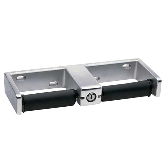 Bobrick B-27460 - Surface-Mounted Toilet Tissue Dispenser for Two Rolls