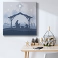 thumbnail image 6 of Blue Nativity I- Gallery Wrapped Canvas, 6 of 9