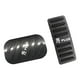 thumbnail image 3 of Cubierta de pedal de freno de cubierta de pedal de gas Almohadillas de pedales antideslizantes de aleación de aluminio Negro kusrkot Almohadillas para pedales, 3 of 6