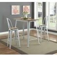 thumbnail image 5 of ACME Didac Bar Stool in Natural and White, 5 of 5