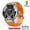 Orange, variant on Men's Outdoor Sports Smartwatch - 360360 HD, 710mAh Long Battery, Wireless Call, Sports/Sleep Tracking, Music Control, Message Alerts