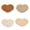 Brown, variant on Heart Shaped Woven Cotton Cup Mat, Absorbent Drink Coasters for Coffee, Tea, Home Decor, Valentines Drink Accessories Bar Decoration, Boho Style Table Mats, Multiple Colors Available,4PC,5.9 in.