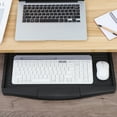 thumbnail image 2 of Plateau de Rangement sous Bureau Tiroir Caché Plateau de Clavier Support d'Assiette de Bureau, 2 of 5