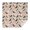 Dachshund and Flower, variant on Dachshund and Flower Square Tablecloth,Waterproof Square Table Cover,Wipeable Spillproof Washable Table Cover for Home Kitchen Party Decor 42"X42"(107x107cm)
