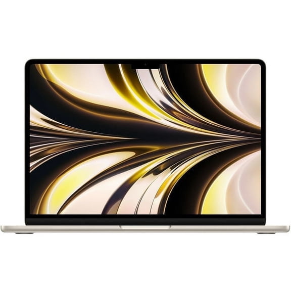 Open Box Restored Apple MacBook Air with M2 chip, 2022, 13.6-inch, 8GB RAM, 256GB SSD, Starlight -