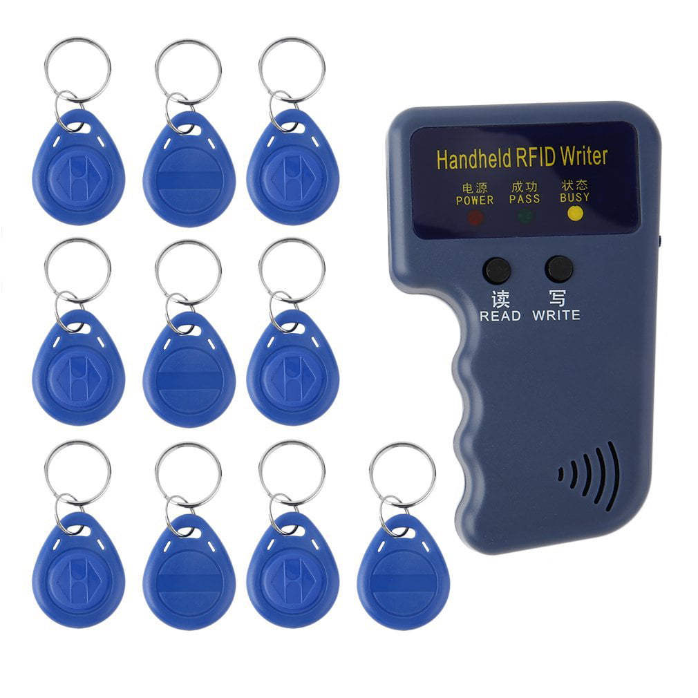 10pcs T5577 EM4305 Rewritable Writable ID Cards Keyfobs RFID Card Copy Key Hot 