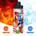 thumbnail image 5 of Daiia Christmas Gnome With Love Printed 18 OZ Sports Insulated Kettle Drinking Cup Water Bottle Stainless Steel Kettle Portable Cup For Gym, 5 of 7