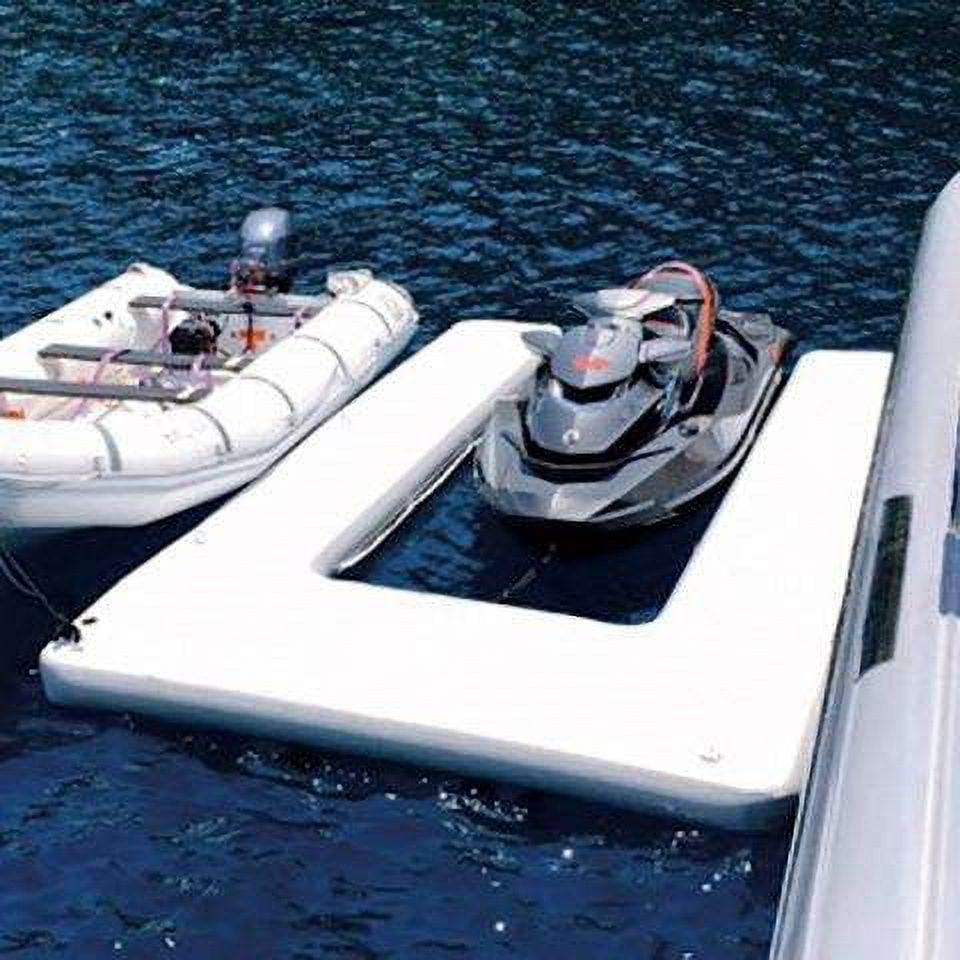 Floating U Shape Inflatable U Pontoon Platform Parking Dock for Jet Ski /Yacht/Boat (Dock-U) - Walmart.com, image size:960x960