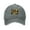 Gray, variant on Oregon Lightning Hat Washed Cotton Baseball Cap For Outdoor, Travel & Daily Use