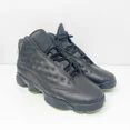thumbnail image 2 of Ni - ke Ni - ke Boys Air Jordan 13 414574-042 Black Basketball Shoes Sneakers Size 6Y, 2 of 5