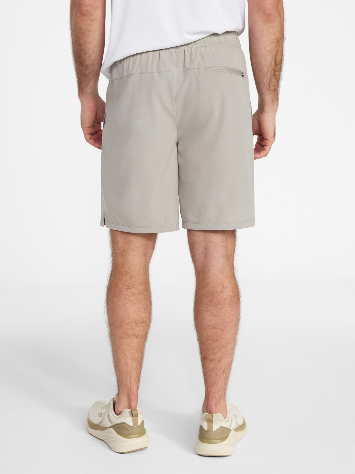 Athletic Works Men's and Big Men's Woven Running Shorts, 8" Inseams, Sizes XS-5XB