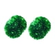thumbnail image 2 of 2 pompones para porristas, accesorios para porristas, pompones brillantes de 6 pulgadas, pompones para porristas para fiestas, bailes y competiciones Verde, 2 of 8