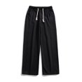 thumbnail image 2 of Vedolay Mens Work Pants 2023 Casual Long Sweatpants with Pockets Black,3XL, 2 of 5