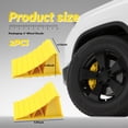 thumbnail image 2 of Wheel Chocks for Trailer 2 Pack,Non-Slip Heavy Duty Parking Safety,Universal Triangular Tire Blocks Car Accessories Most Trailers/RVs/Campers -, 2 of 6